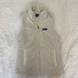 Patagonia White Sherpa Vest
